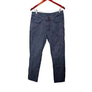 Boglioli navy blue cotton chino pants 32x29